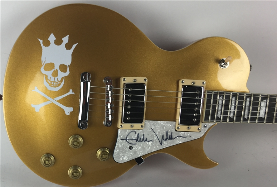 Pearl Jam: Eddie Vedder Signed Les Paul Style Guitar (PSA/JSA Guaranteed)
