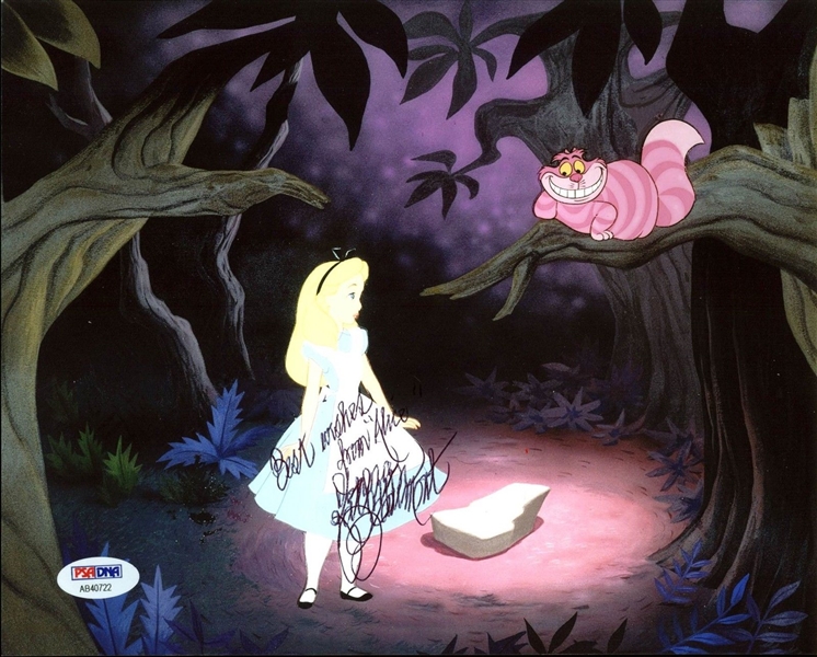 Alice in Wonderland: Alice Beaumont Signed 8" x 10" Photo (PSA/DNA)