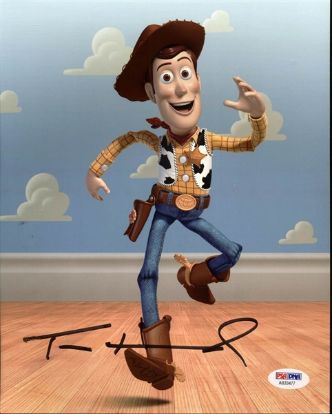 Tom Hanks Signed 8" x 10" "Toy Story" Color Photo (PSA/DNA)