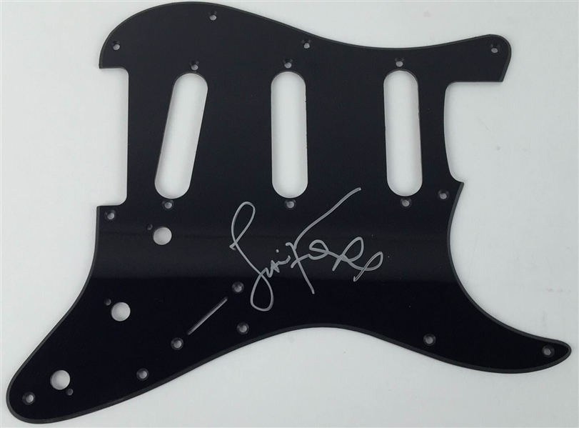 Jaime Foxx Signed Stratocaster Pickguard (PSA/JSA Guaranteed)