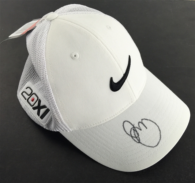 Rory McIlroy In-Person Signed Nike Golf Hat (PSA/DNA)