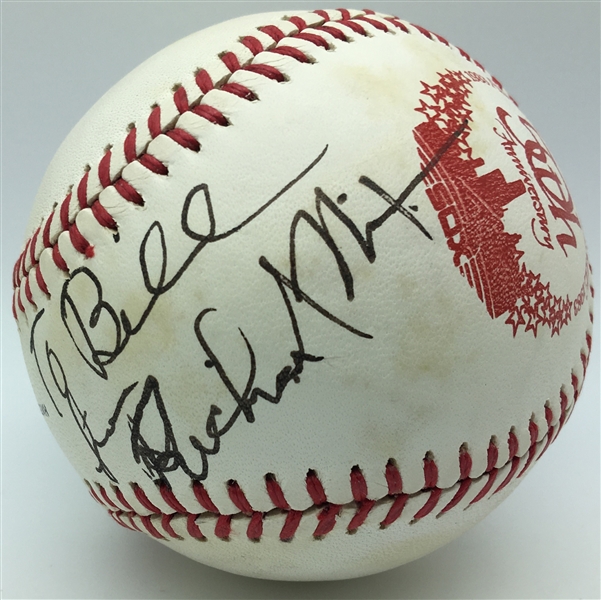 President Richard Nixon Signed ONL Baseball (PSA/DNA & JSA)