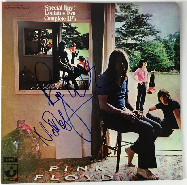 Pink Floyd: Roger Waters & Nick Mason Signed "Ummagumma" Album (PSA/JSA Guaranteed)