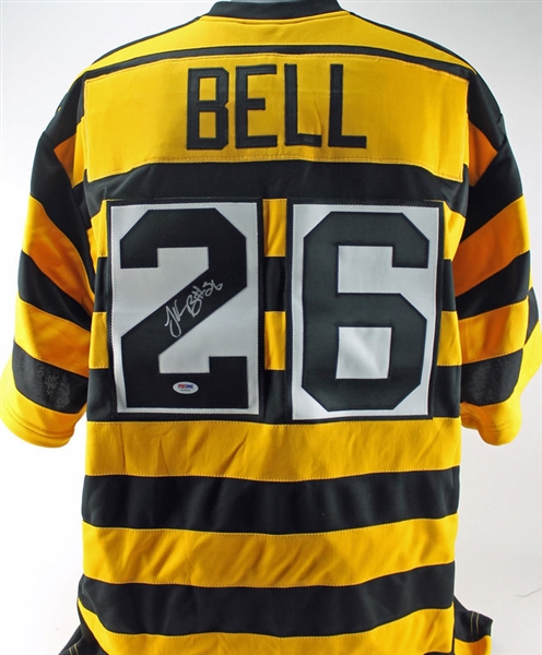 LeVeon Bell Signed "Bumblebee" Throwback Jersey (PSA/DNA)