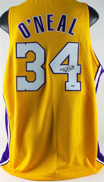 Shaquille ONeal Signed LA Lakers Jersey (PSA/DNA)