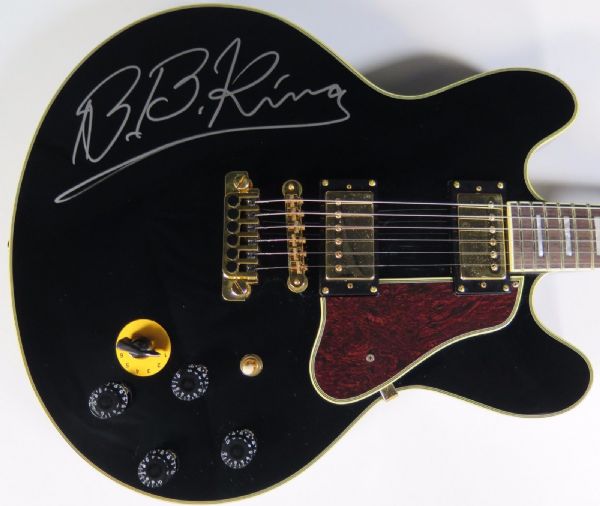 B.B. King Beautifully Signed Epiphone Lucille Personal Model Guitar (PSA/JSA Guaranteed)