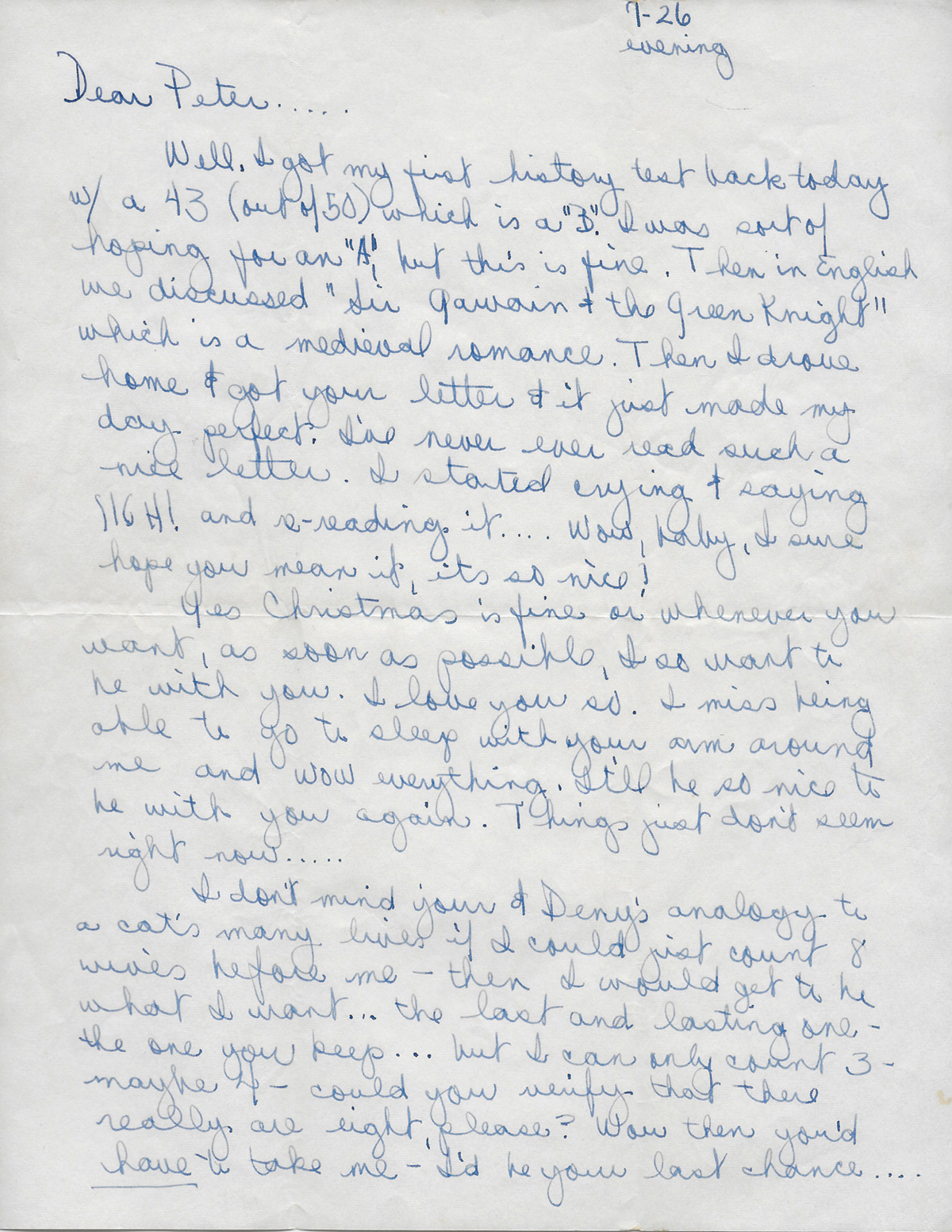 Lot Detail - Janis Joplin Handwritten & Signed 4-Page Love Letter to ...