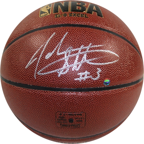 John Starks Signed I/O NBA Basketball (Steiner Sports)