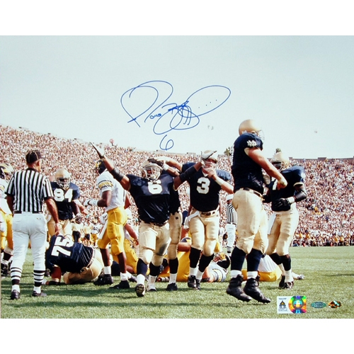 Jerome Bettis Signed 16" x 20" Notre Dame Photo (Steiner Sports)