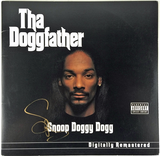 Snoop Dogg Signed "The Doggfather" Record Album Cover (PSA/JSA Guaranteed)