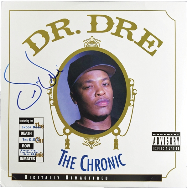 Dr. Dre Desirable Signed "The Chronic" Record Album (JSA)