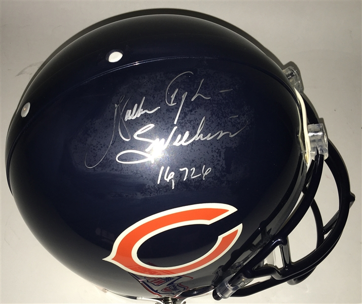 Walter Payton Signed Chicago Bears PROLINE Helmet w/ "Sweetness, 16762" Inscription (JSA)