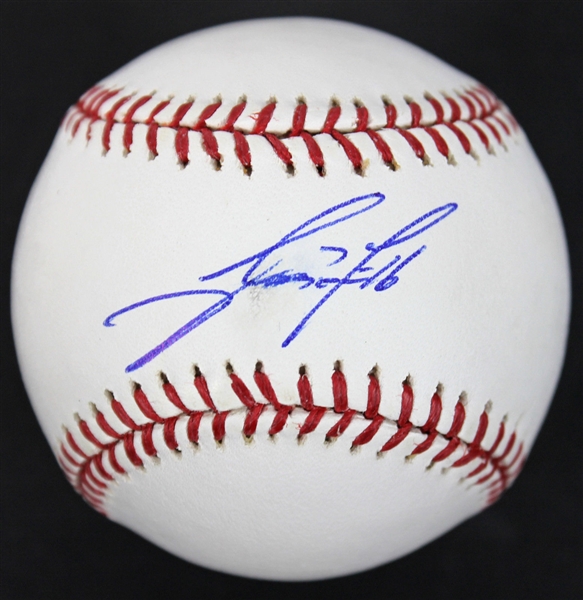 Jose Fernandez Signed OML Baseball (PSA/DNA)