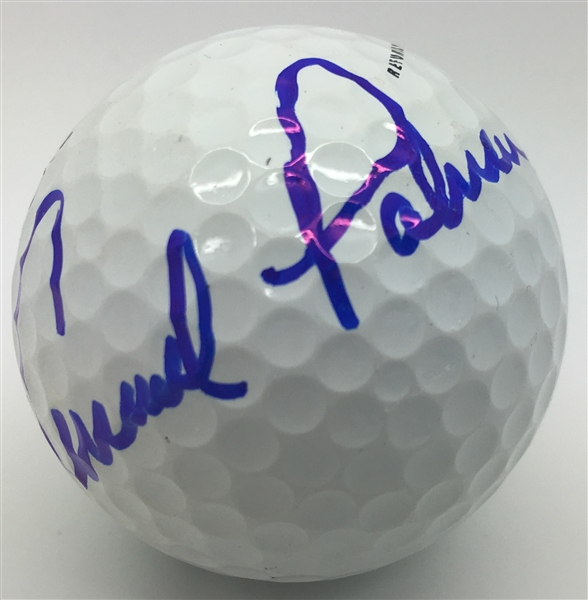 Arnold Palmer Signed Golf Ball (PSA/JSA Guaranteed)