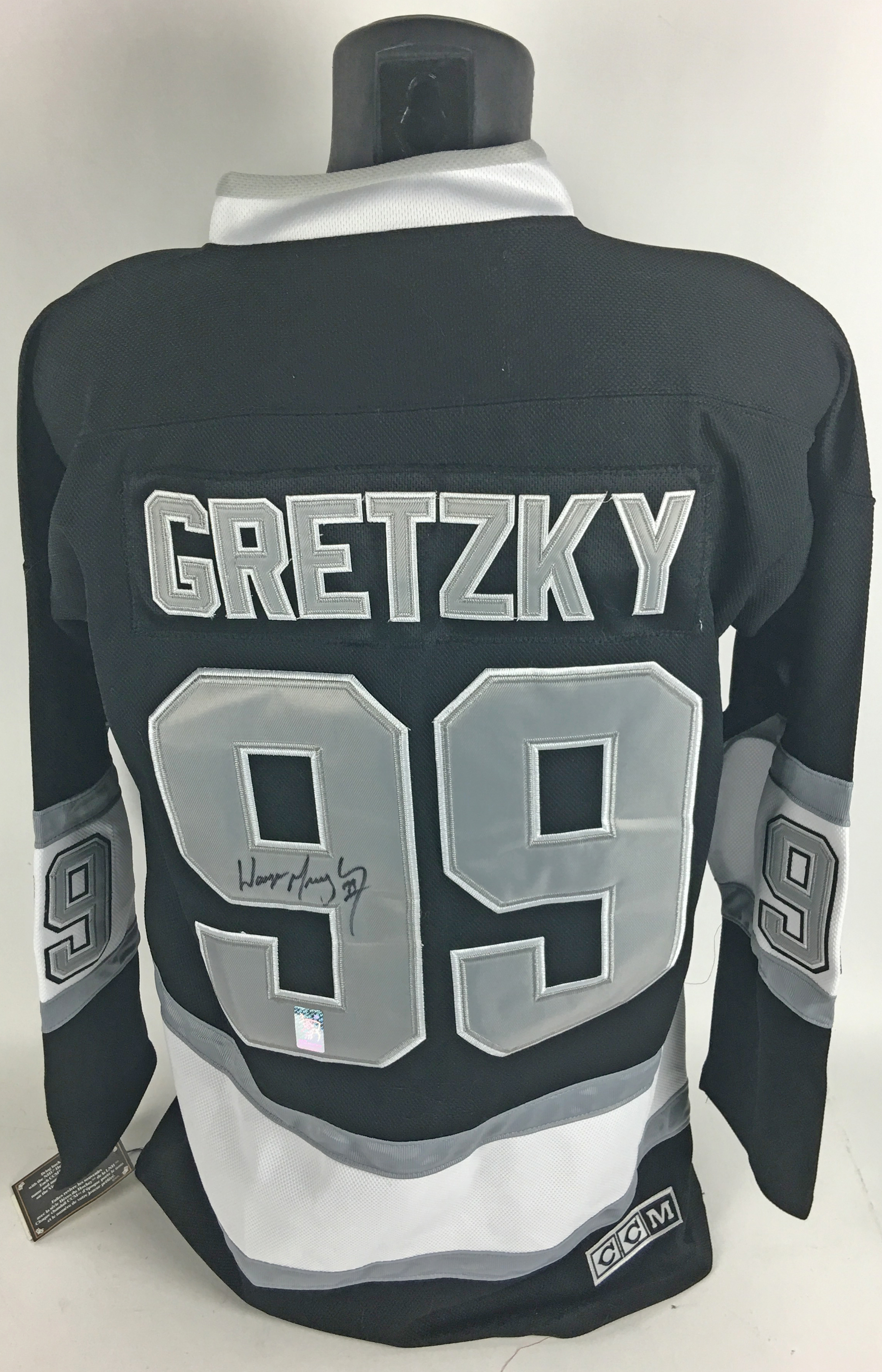 Wayne Gretzky Signed Authentic Los Angeles Kings CCM Game Model