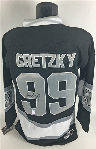 Wayne Gretzky Signed LA Kings Jersey w/ Stanley Cup Patch! (WGA & PSA/JSA Guaranteed)