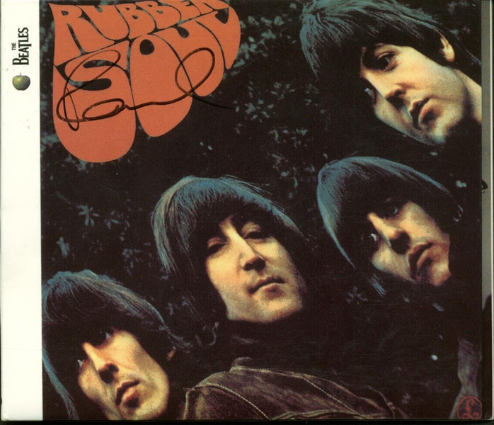 The Beatles: Paul McCartney Signed "Rubber Soul" CD Cover (PSA/JSA Guaranteed)