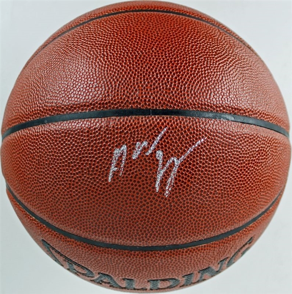 Andrew Wiggins Signed Spalding NBA Basketball (PSA/DNA)