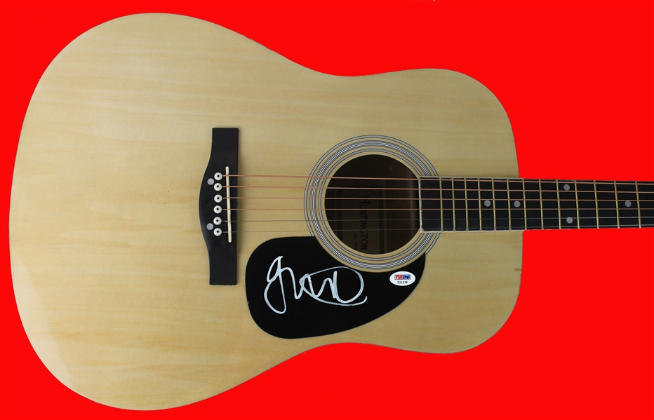 Bush: Gavin Rossdale Signed Acoustic Guitar (PSA/DNA)