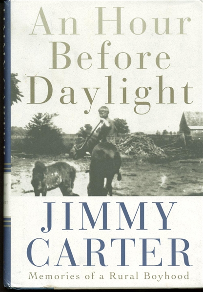 President Jimmy Carter Signed "An Hour Before Daylight" Book (JSA)