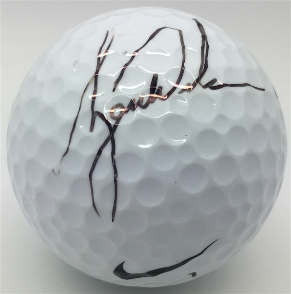 Tiger Woods ULTRA-RARE Signed NIKE Golf Ball, The First We Have Ever Handled! (JSA)