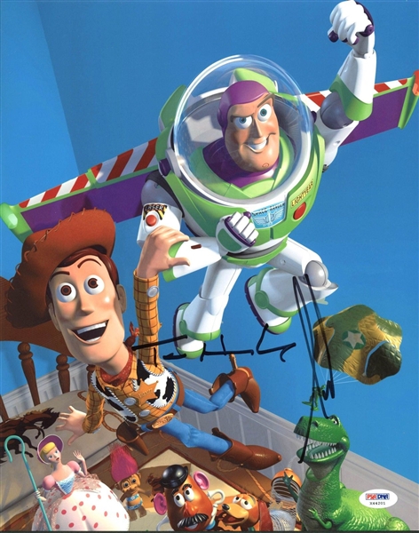 "Toy Story": Tom Hanks & Tim Allen Signed 11" x 14" Color Photo (PSA/DNA)