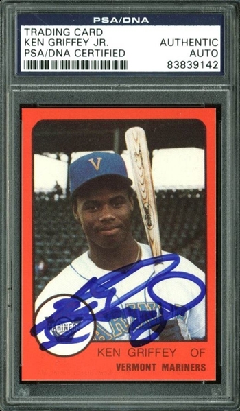 Ken Griffey Jr. Signed 1988 Pro Cards Rookie Card (PSA/DNA Encapsulated)