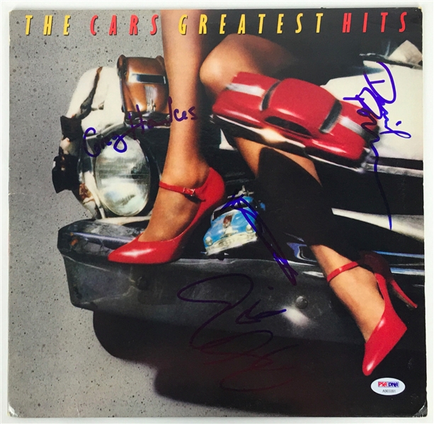 The Cars Group Signed "Greatest Hits" Album (PSA/DNA)