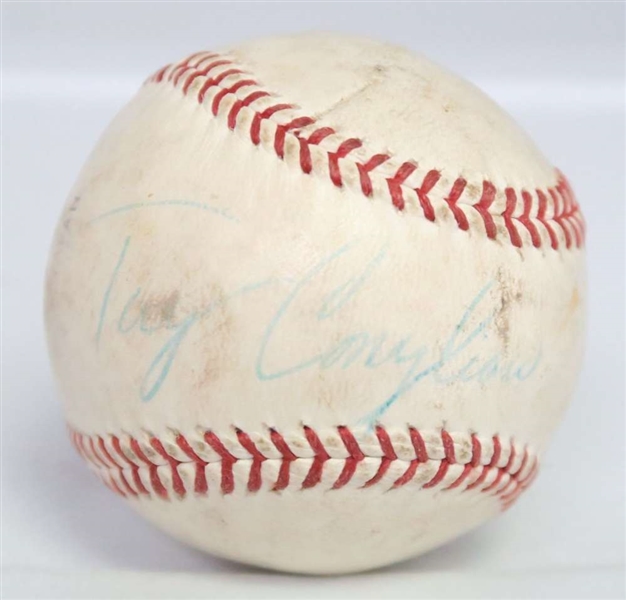 Boston Red Sox Tony Conigliaro Signed Baseball (PSA/DNA)