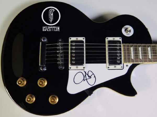 Led Zeppelin: Robert Plant Signed Guitar (PSA/JSA Guaranteed) 