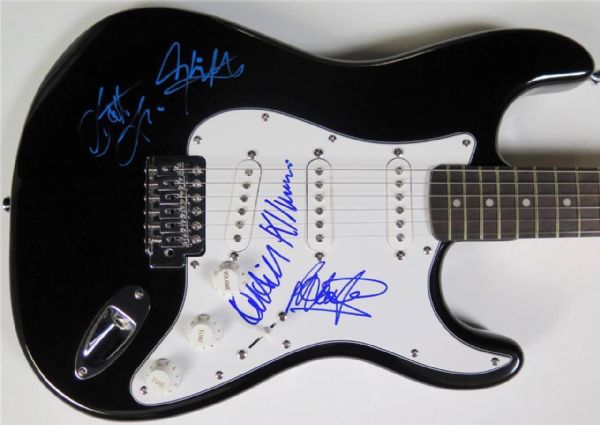 Judas Priest Signed Guitar By All 5 Members: Rob Halford, K.K. Downing, Glenn Tipton, Ian Hill, and Scott Travis. (PSA/JSA Guaranteed)