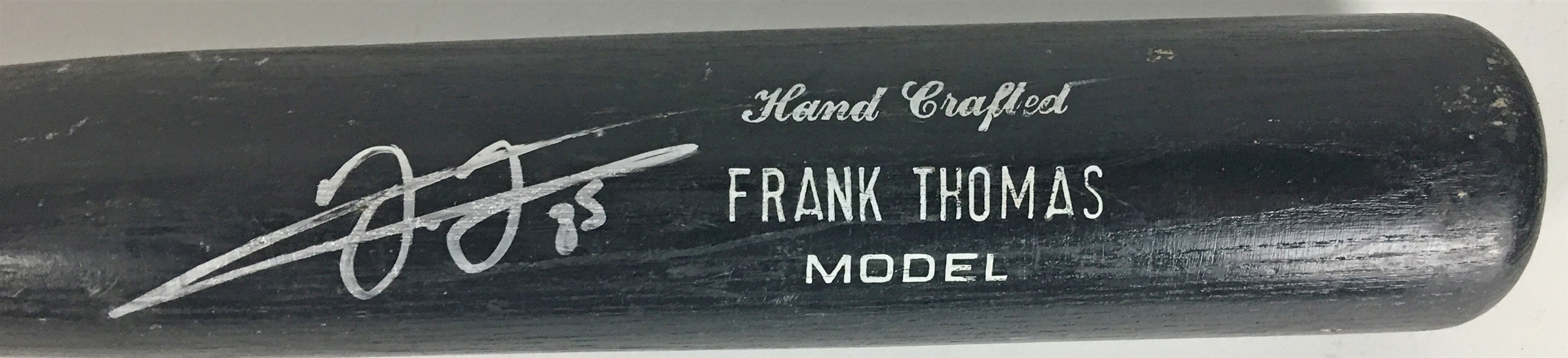 Frank Thomas Rookie c. 1990/91 Game Used & Signed Baseball Bat PSA/DNA GU 9, The Highest On Record! (PSA/DNA)