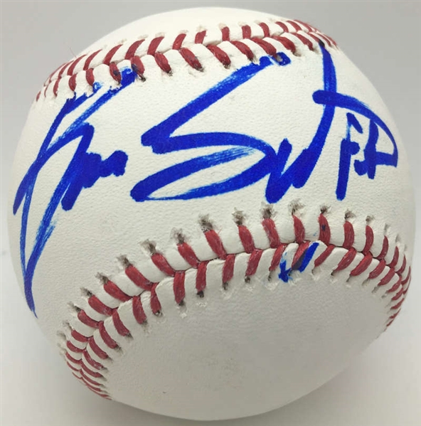 Bruce Springsteen Rare Signed Near-Mint OML Baseball (JSA)