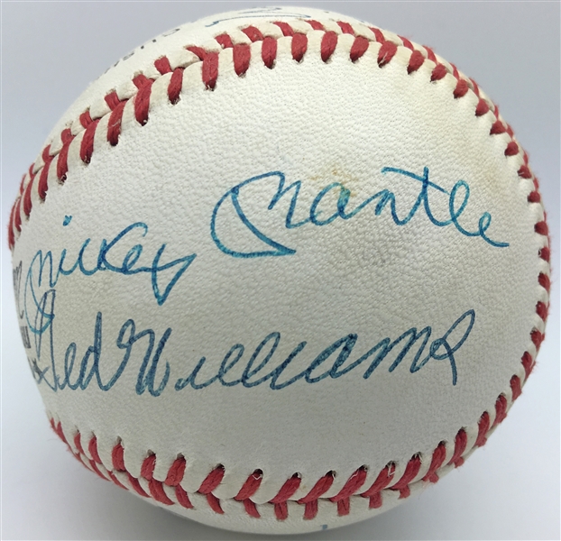 500 Home Run Club Impressive Signed OAL Baseball w/ Original 11! (PSA/JSA Guaranteed)