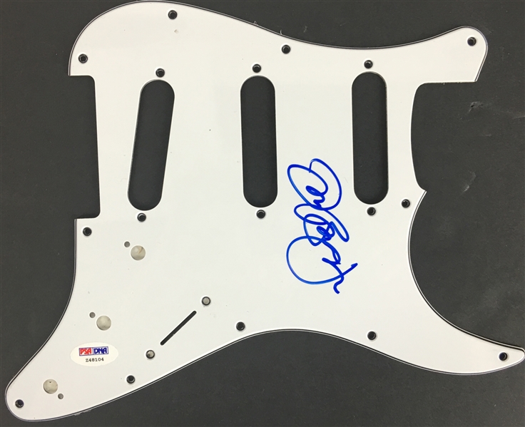 Jon Bon Jovi Signed Stratocaster Style Pick Guard (PSA/DNA)