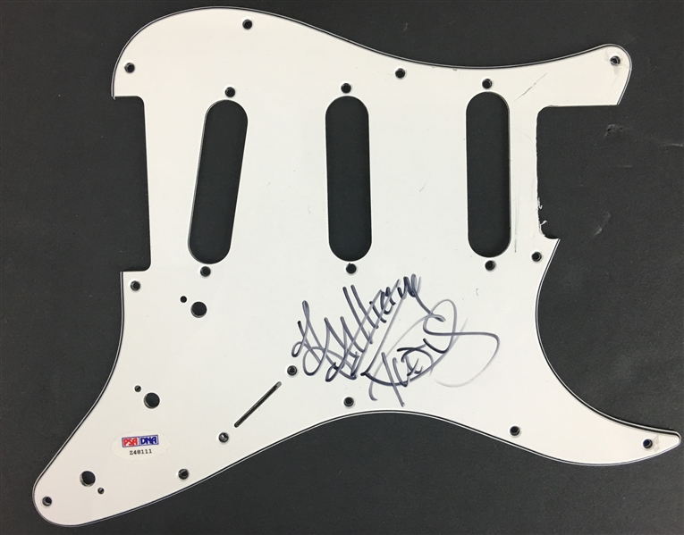 Red Hot Chili Peppers: Anthony Kiedis Signed Stratocaster Pick Guard (PSA/DNA)