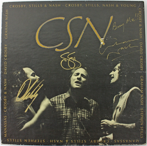 Crosby, Stills, Nash & Young Signed "CSN" Box Set (PSA/DNA)