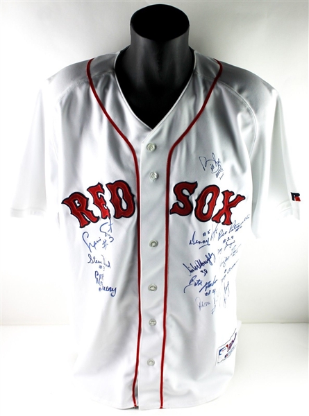 1975 Boston Red Sox Team-Signed Jersey w/ 13 Signatures! (PSA/DNA)