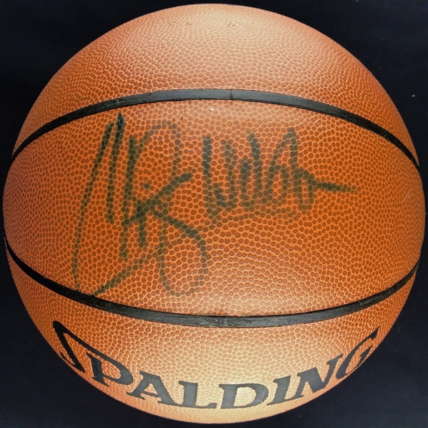 Chris Webber Signed NBA I/O Basketball (JSA)