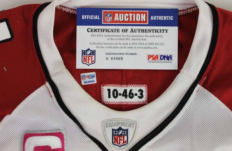 arizona cardinals game worn jersey