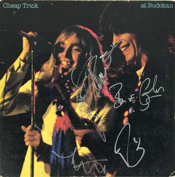 Cheap Trick: Group Signed "At Budokan" Album (PSA/JSA Guaranteed)