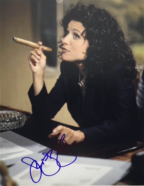 Seinfeld: Julia Louis-Dreyfus In-Person Signed 11" x 14" Color Photo (PSA/JSA Guaranteed)