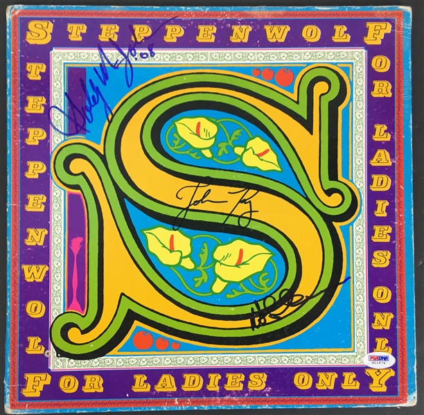 Steppenwolf Signed "For Ladies Only" Album w/ 3 Signatures (PSA/JSA Guaranteed)