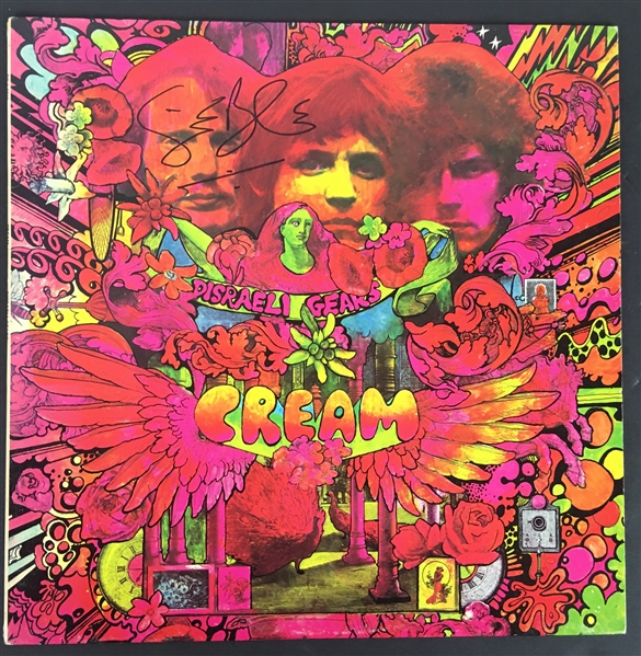 Cream: Ginger Baker Near-Mint Signed "Disraeli Gears" Album (PSA/JSA Guaranteed)