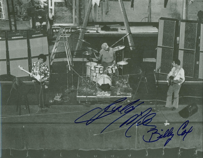 Jimi Hendrix & The Band Of Gypsies Signed 11" x 14" Photo w/ Billy Cox & Buddy Miles! (PSA/JSA Guaranteed)