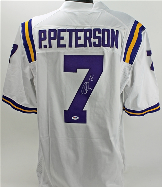 Patrick Peterson Signed LSU Tigers Jersey (PSA/DNA)