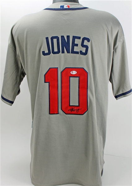 Chipper Jones Signed Atlanta Braves Jersey (PSA/DNA)