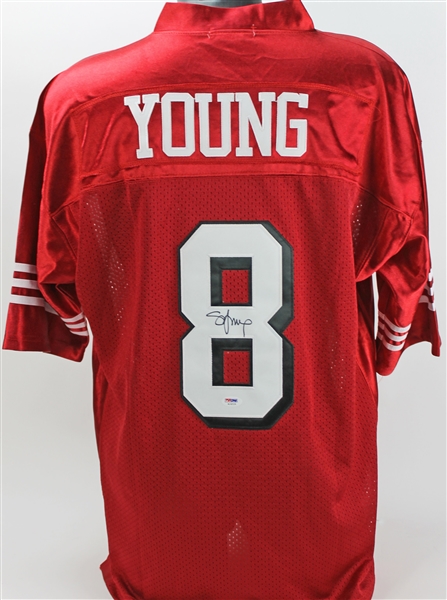 Steve Young Signed San Francisco 49ers Jersey (PSA/DNA)