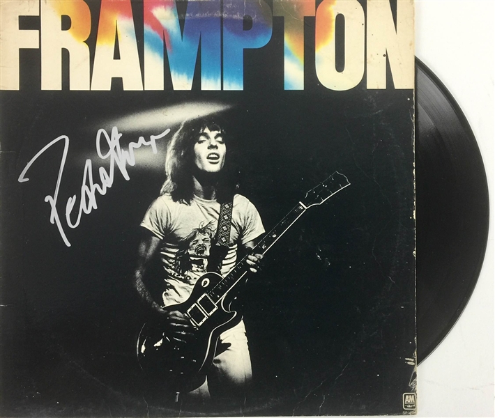 Peter Frampton Signed "Frampton" Record Album (PSA/JSA Guaranteed)