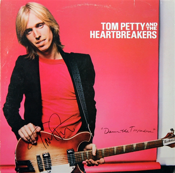 Tom Petty Signed "Damn the Torpedoes" Record Album (JSA)